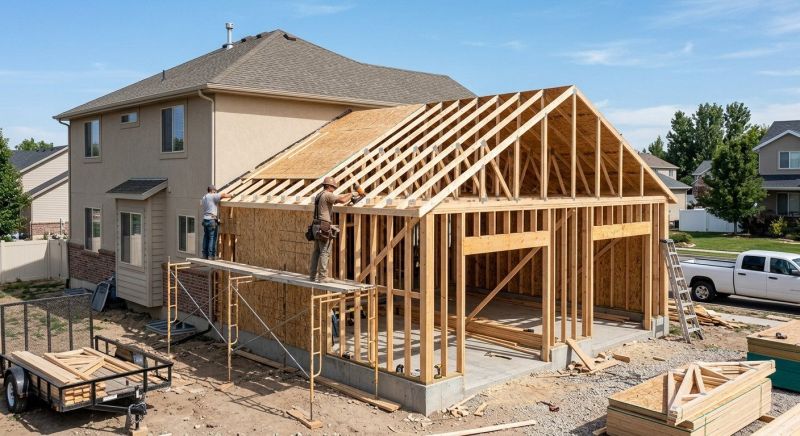Garage Addition Installation in South Houston, TX