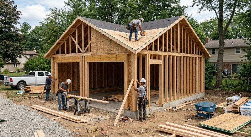 Garage Construction in Charleston, SC