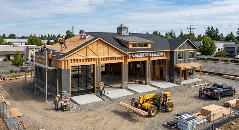 Industrial Garage Construction in Charleston, SC