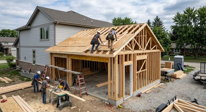 Metal Garage Construction in Pearland, TX