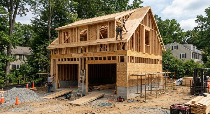 Storage Garage Construction in North Charleston, SC