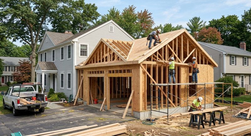 Wood Garage Installation in North Charleston, SC
