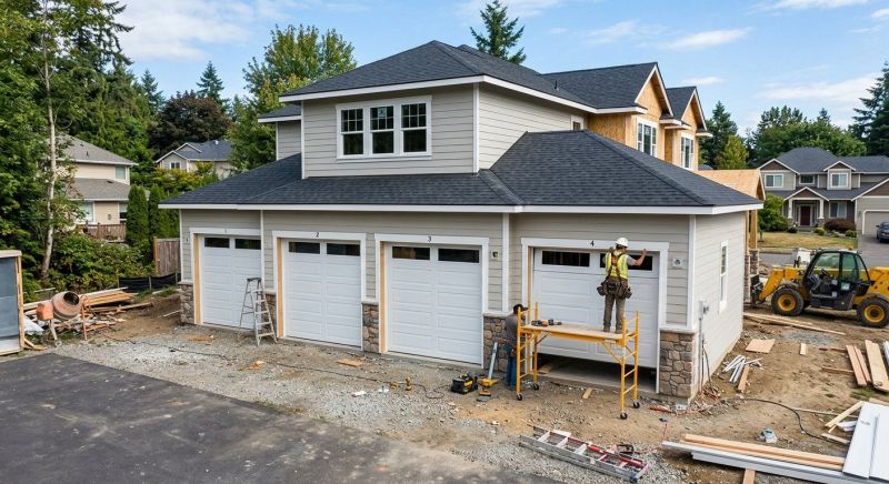 Three Car Garage Installation in South Houston, TX